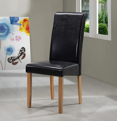 Marley Set Of Two PU Dining Chairs
